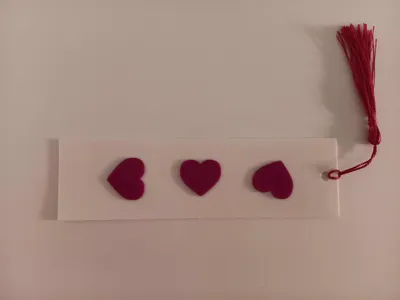 Valentines day Bookmark