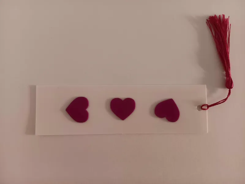 Valentines day Bookmark