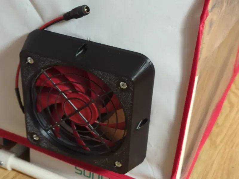Grow Tent 120mm Pc Fan Ventilation Case Attachment