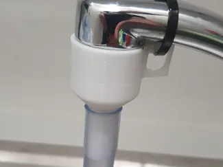 Tap Faucet OD24mm Vinyl Hose ID13mm Adapter TPU