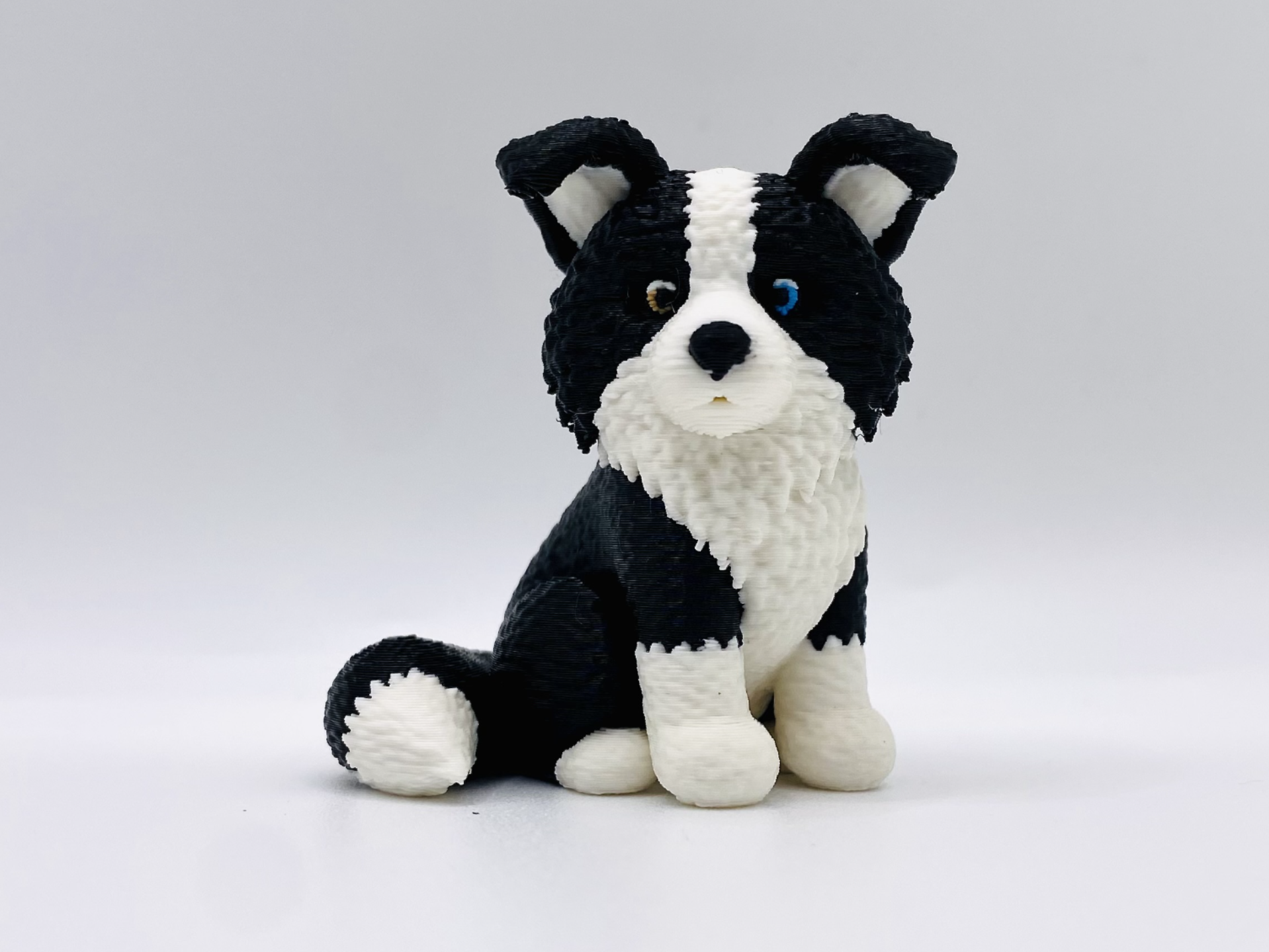Knitted Border Collie 3D model by Nabo