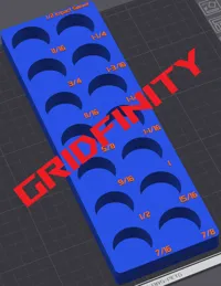 SAE 14pc - Gridfinity 6x2x2