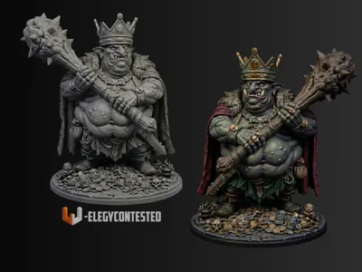 DnD Ready - Goblin Brute (42mm)