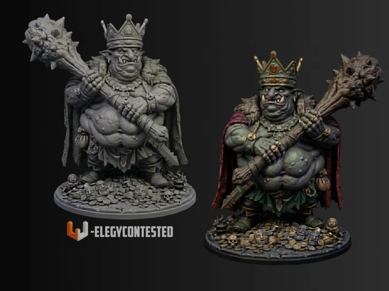 DnD Ready - Goblin Brute (42mm)