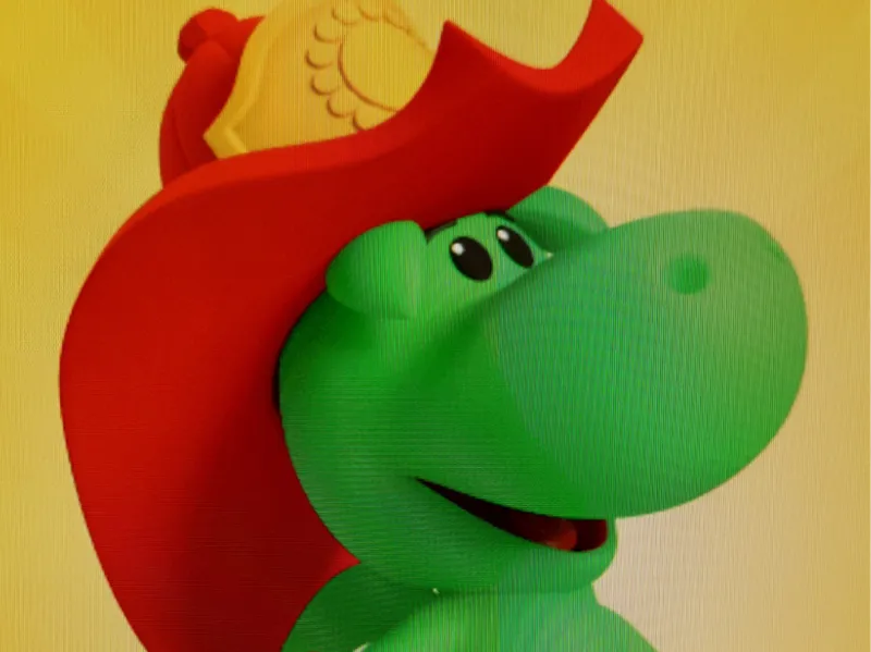 Drago Grisù dal mitico cartone anno 1975