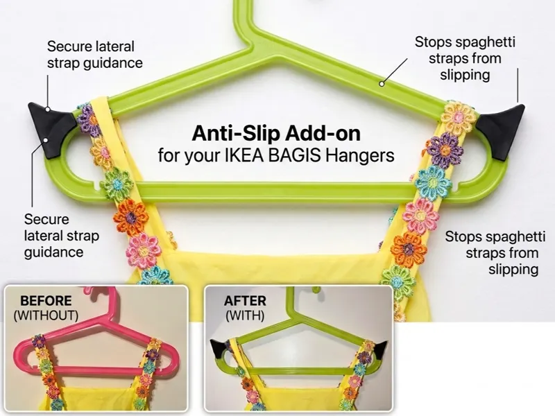 Ikea BAGIS Kleiderbügel, Halter, Kleider, Tops