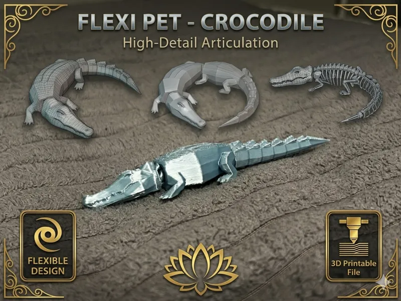 Flexi Pet - Crocodile
