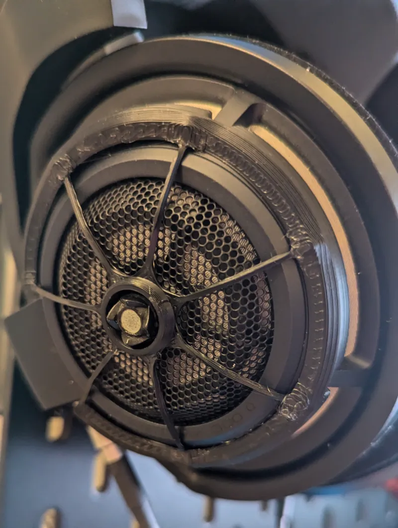 Wireless ModMic - Sennheiser HD8XX - Clamp Adapter
