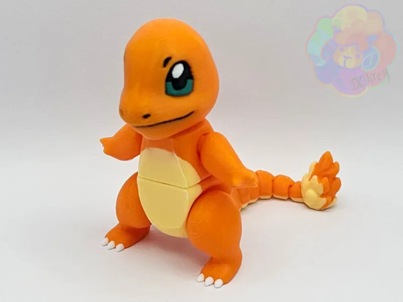 Charmander - Flexi Articulated Pokémon