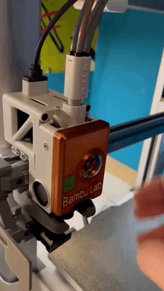 A1/A1 mini magnetic Extruder frame and Cover