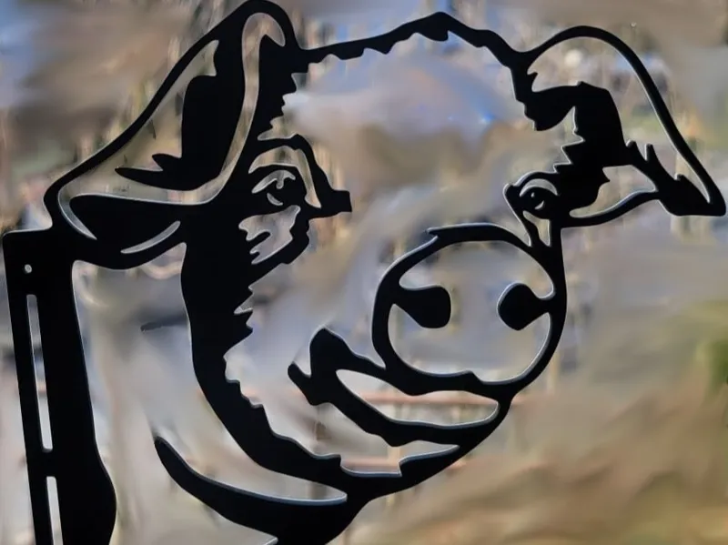 Schwein/Schweinchen (Schild)
