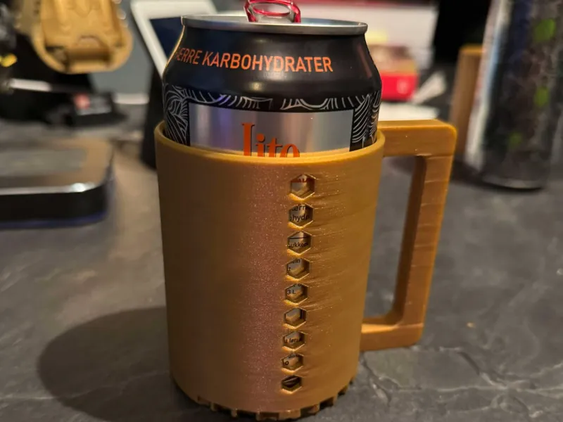 Simple Hexagon Can holder