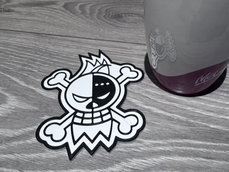 Franky one Piece Jolly Roger coaster