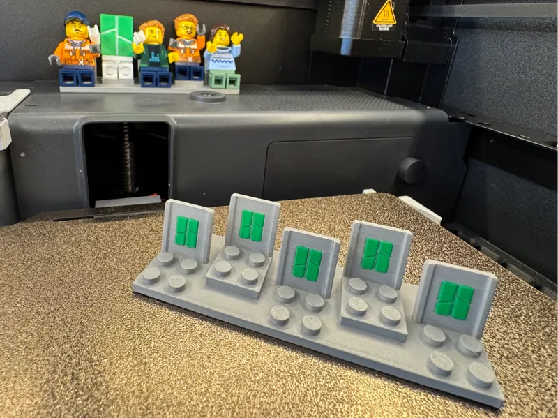 Tribüne Klemmbaustein legokompatibel Brick LE GO