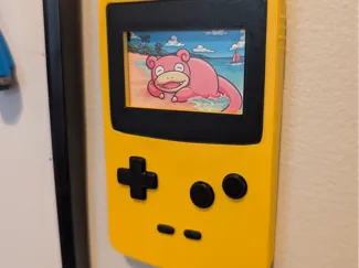 Pokemon Card Art Wall Frame - GameBoy Color Style