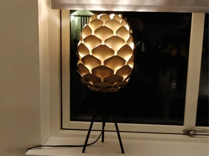 Pinecone Lamp