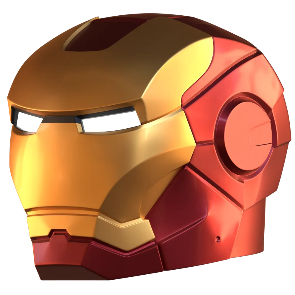 VEK3D Lego Iron Man Helmet by VEK_3D MakerWorld