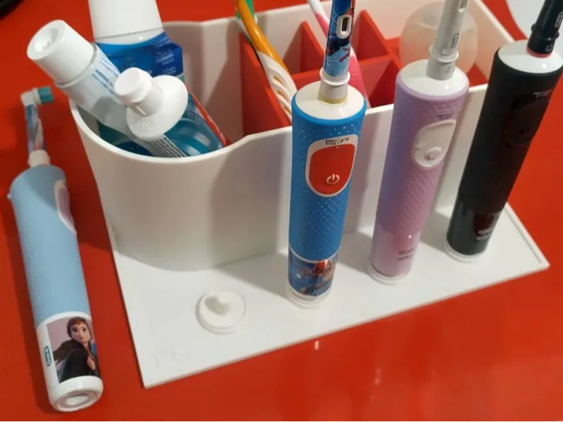 ToothBrush Holder for 4 Oral-B PRO