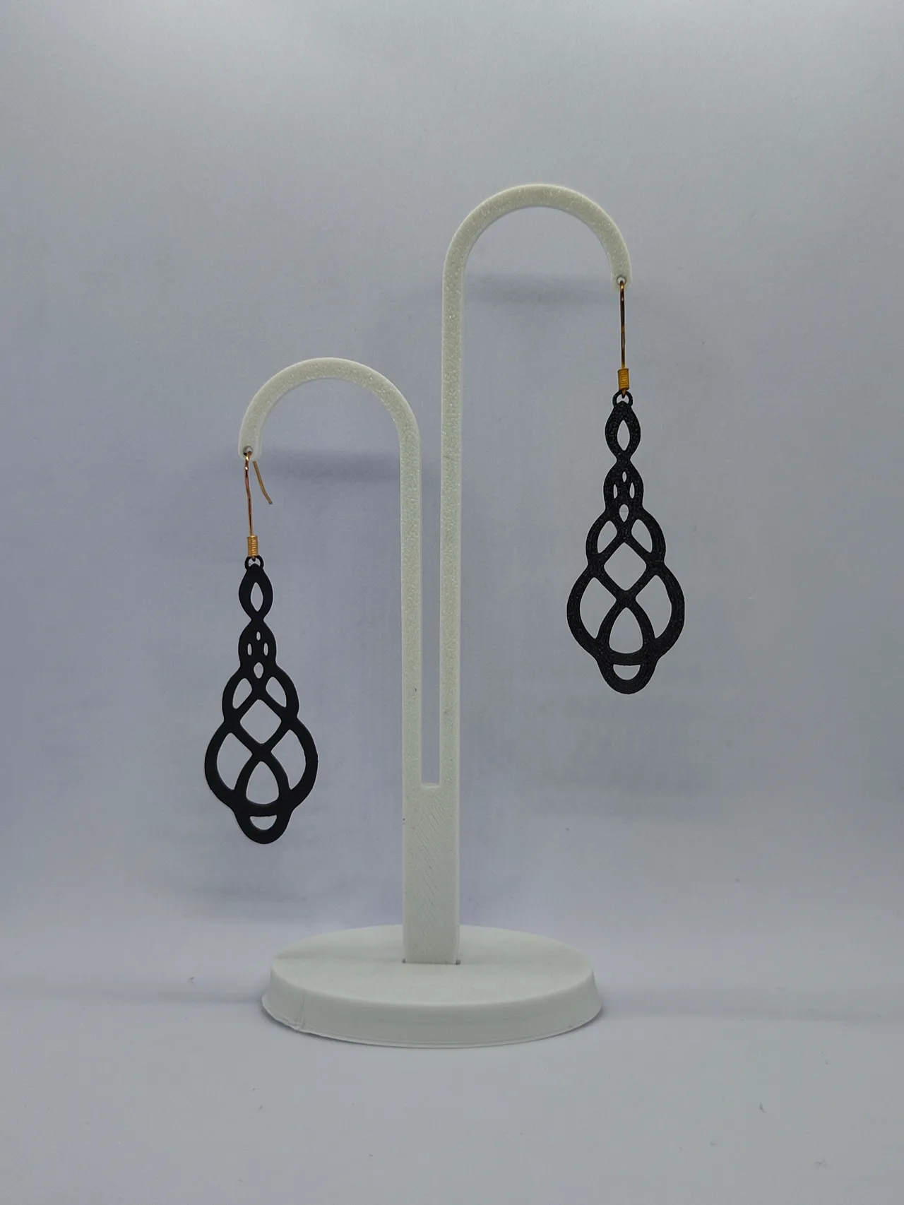 Aretes Nudo de Medianoche view 2