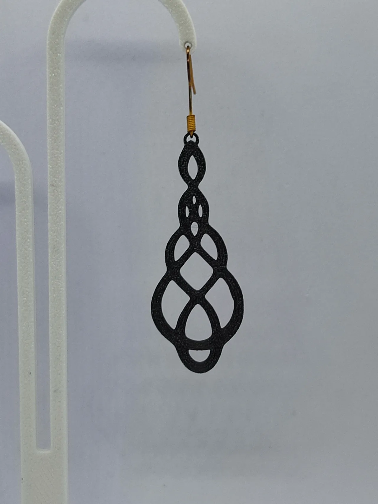 Aretes Nudo de Medianoche view 4