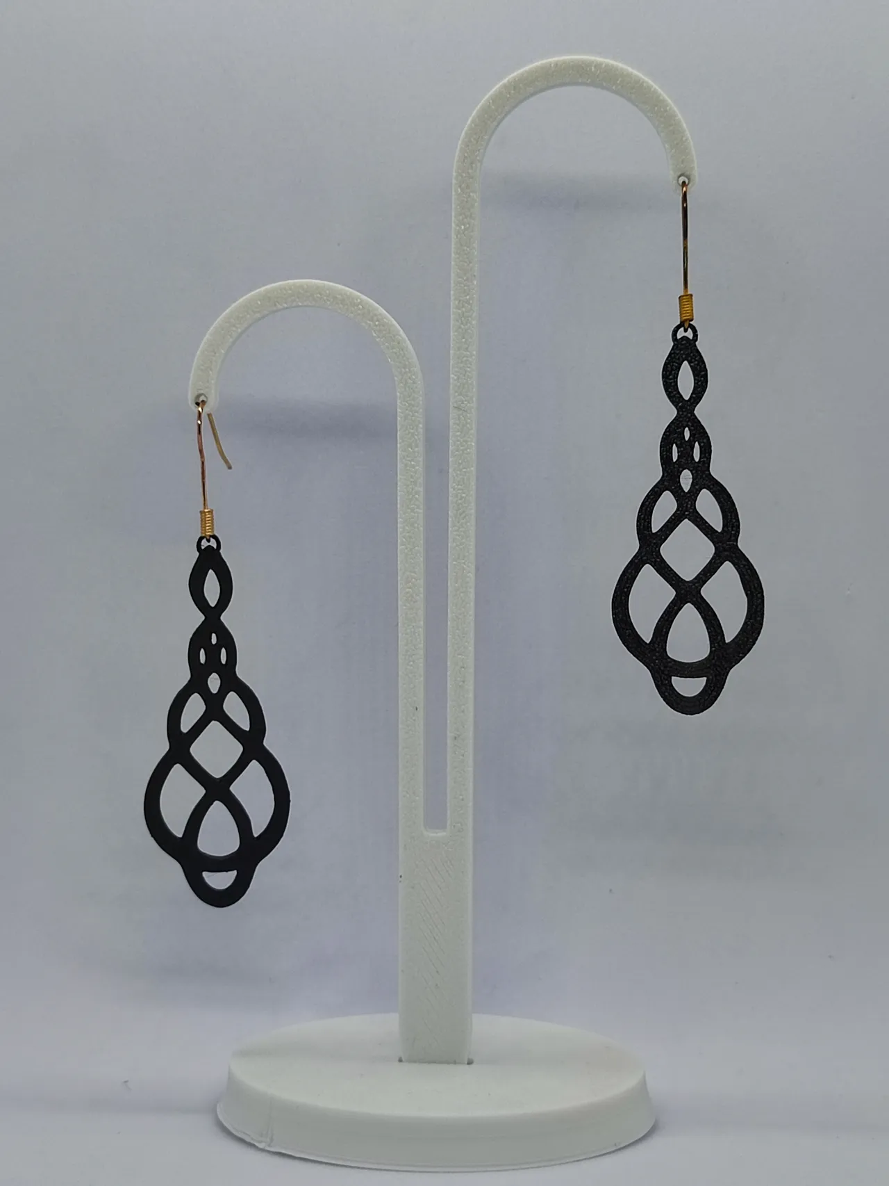 Aretes Nudo de Medianoche view 3