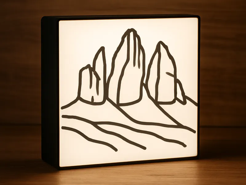 LightBox Tre Cime di Lavaredo