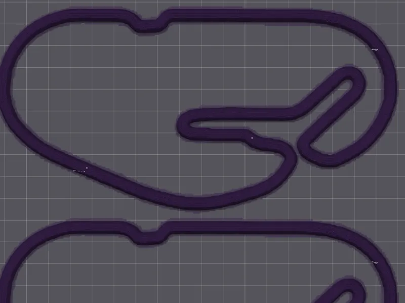 Daytona Road Course Track Layout