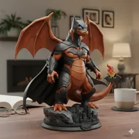 Figurine Charizard version Batman — photo 3