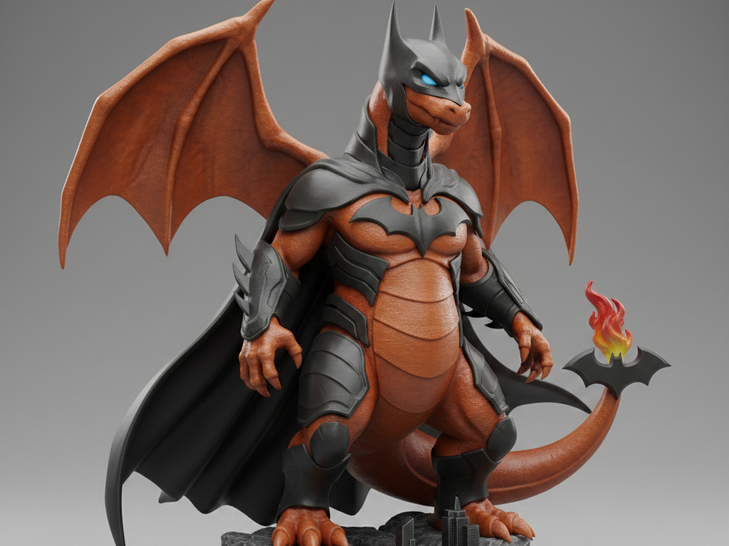 Charizad version Batman (CHARIBAT)