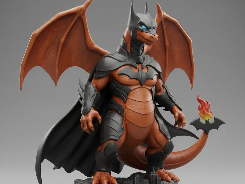 Figurine Charizard version Batman