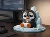 8 CM Depressed Penguin