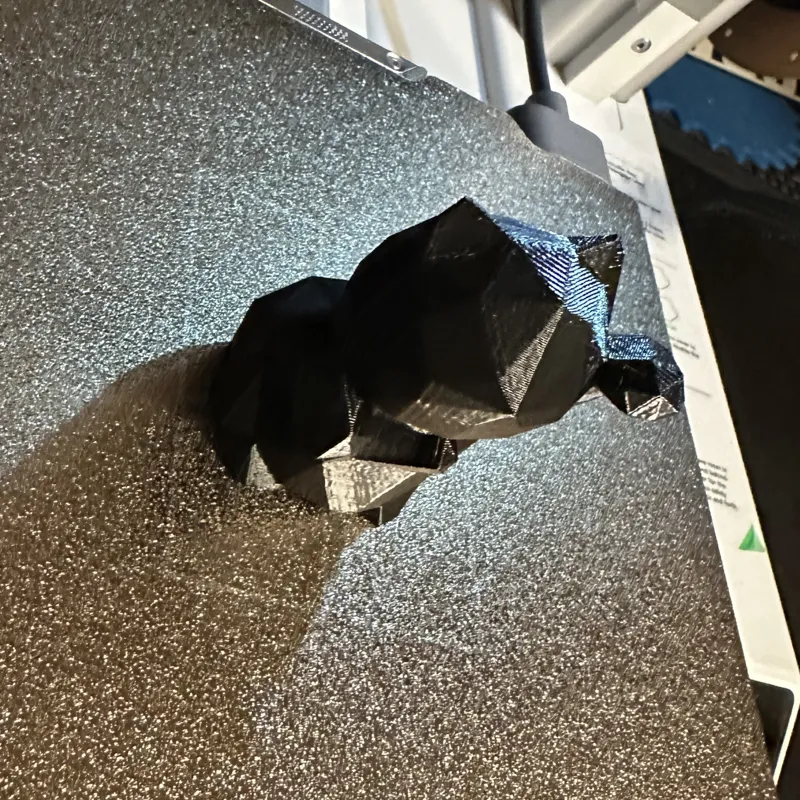 Low Poly Lucky Cat - Maneki Nekko - A1 Mini - Bambu Handy