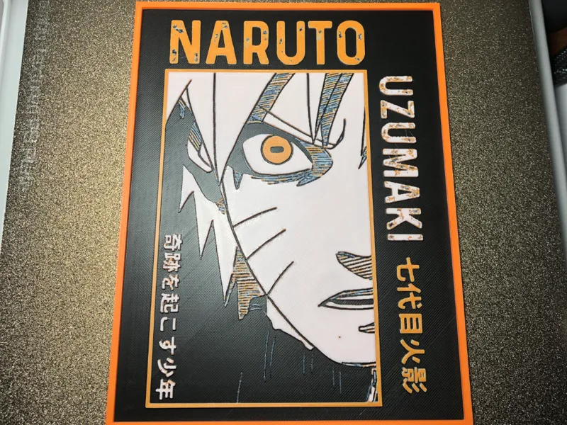 HueForge – Naruto Uzumaki