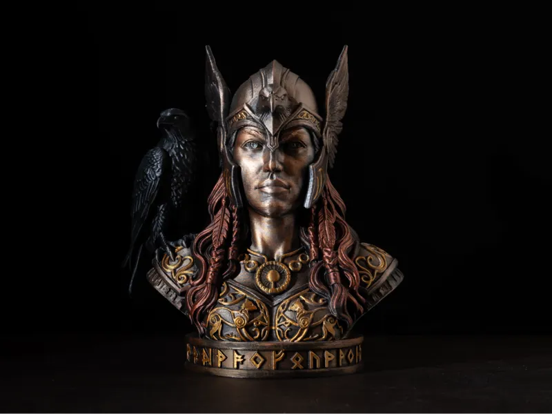 Freya Valkyrie – Norse Goddess Viking Bust