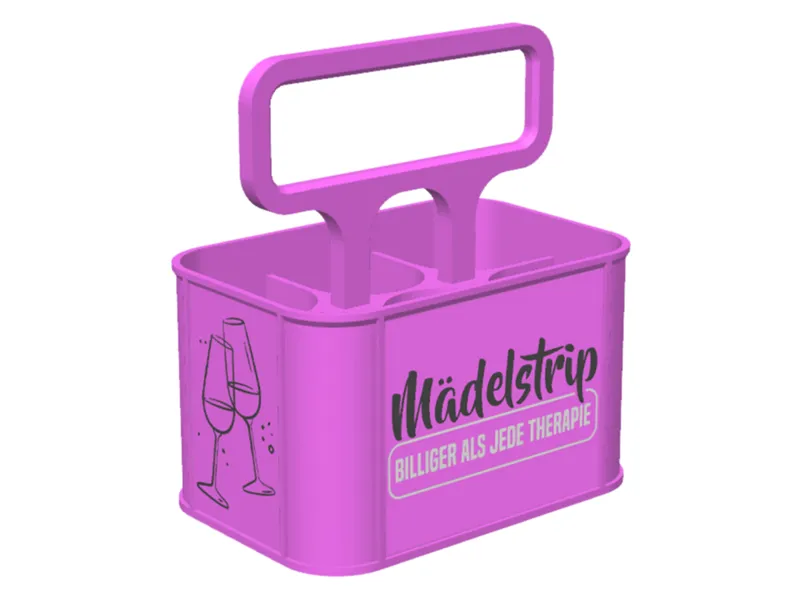 Mädelstrip Träger Handtasche für kleine Prosecco