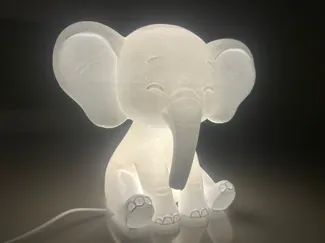 Elefantino Luminoso - La lampada dei sogni 