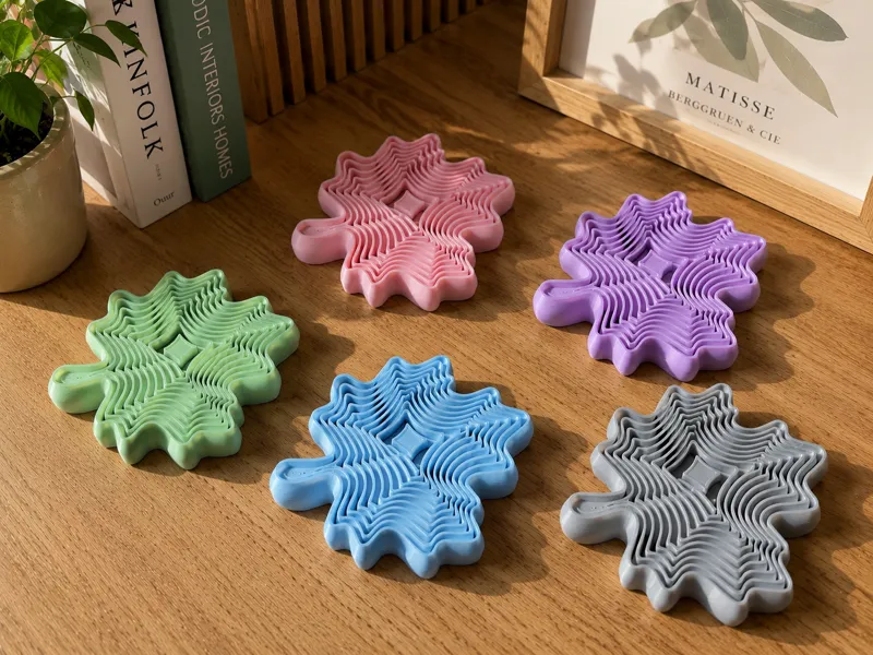 WaveGrid Fidget – Flow Toy / Blatt Fidget
