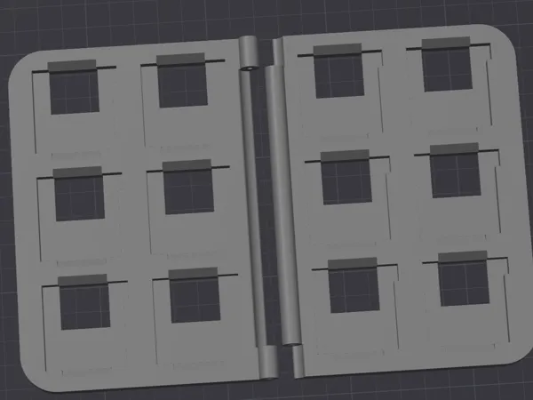 Range-cartouches 3DS avec trous