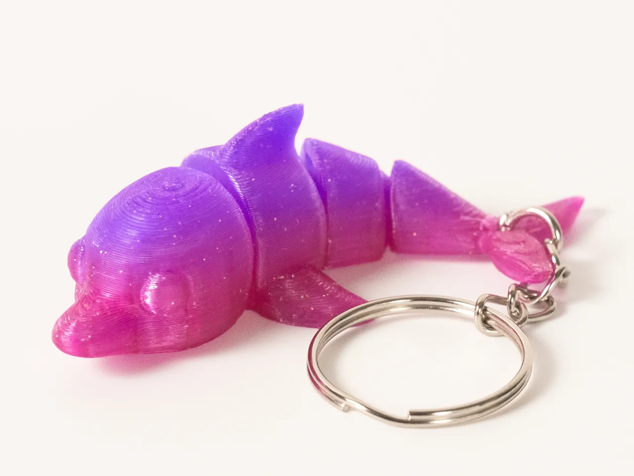Dolphin – Articulated & Keychain view 4