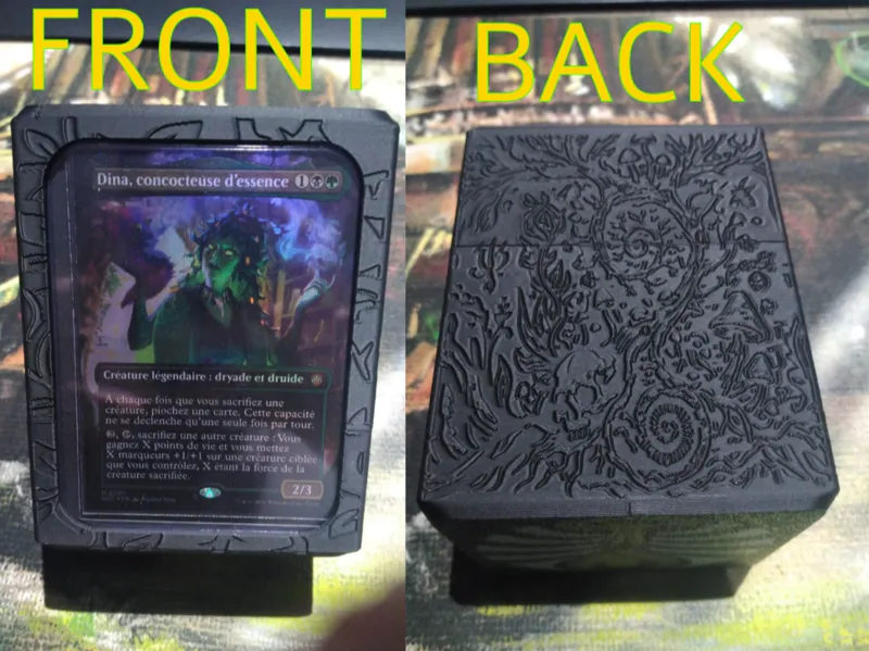 MTG COMMANDER DECK BOX NO AMS GOLGARI WITHERBLOOM