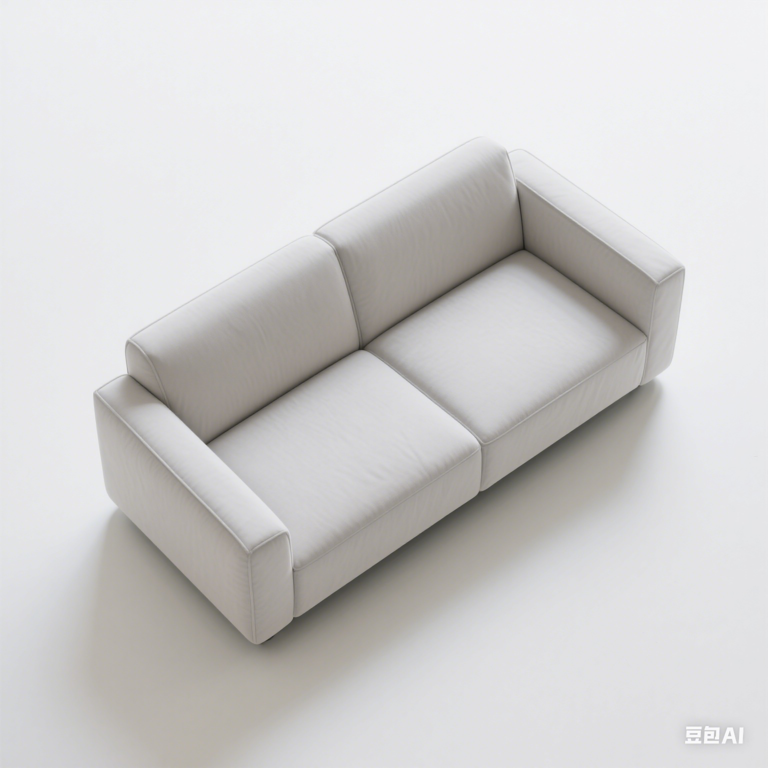 Miniatura 2 do modelo 3D 微缩家具  椅子凳子 两人沙发 红木沙发 过家家玩具 模型摆件