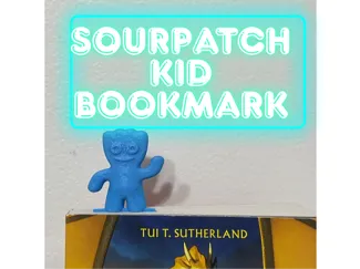sour patch kid bookmark