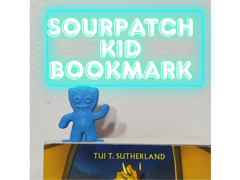 sour patch kid bookmark