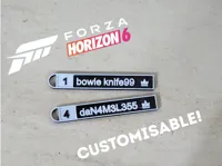 FH6 Nametag - Customisable