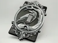 0.08mm - 0.28mm variable height layer, 3 walls, 100% infill,