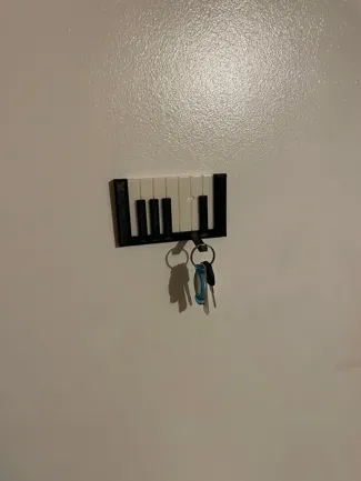 Piano Keys - Key Hooks