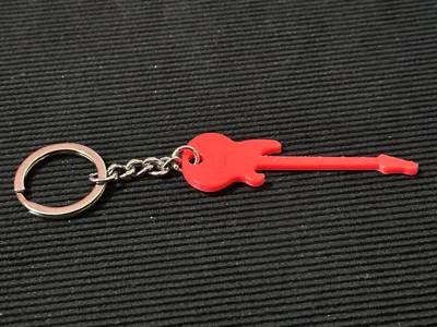 Electric Guitar Keychain