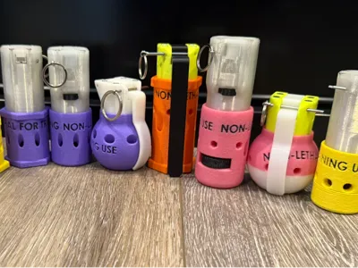 Airsoft Timed and Impact Primer Grenade