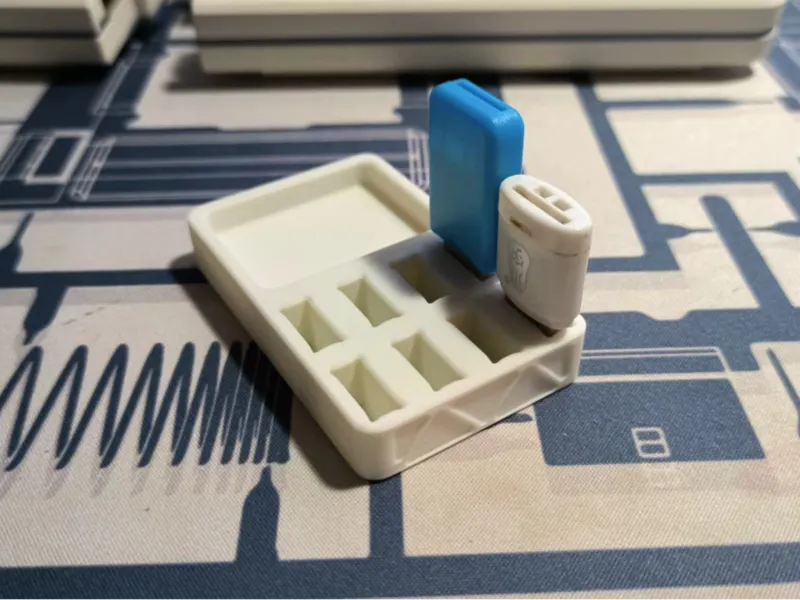Receiver storage screw tray 接收器收纳螺丝盘