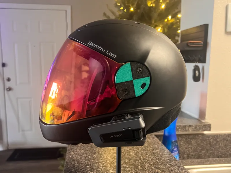 Crash Dummy Cookie G35 Visor Locking Plates